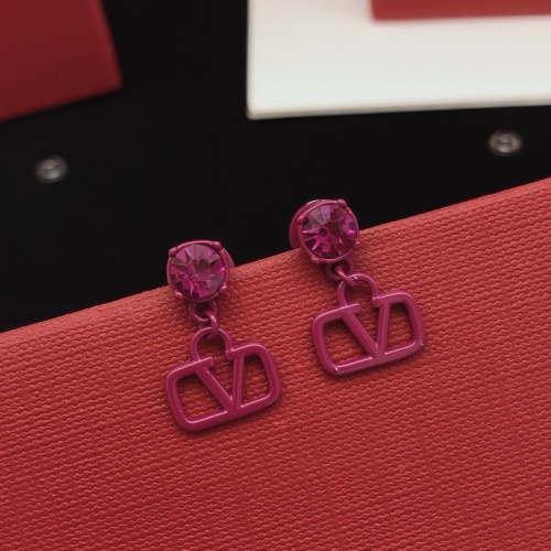 Replica Valentino Earrings For Women #1261629 $27.00 USD for Wholesale