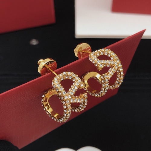 Replica Valentino Earrings For Women #1261639 $32.00 USD for Wholesale