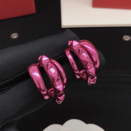 Replica Valentino Earrings For Women #1261645 $32.00 USD for Wholesale