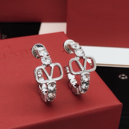 Replica Valentino Earrings For Women #1261659 $32.00 USD for Wholesale