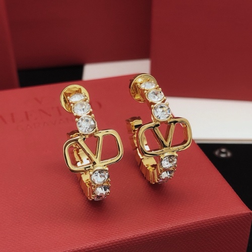 Replica Valentino Earrings For Women #1261660 $32.00 USD for Wholesale