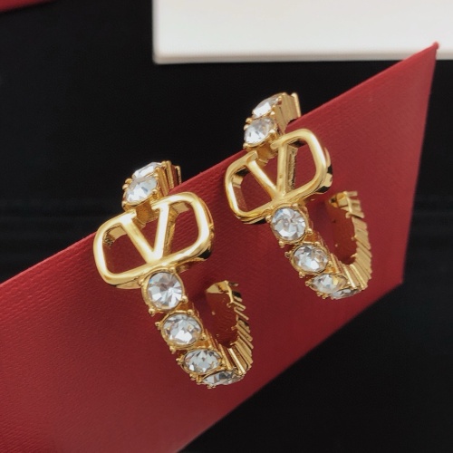 Replica Valentino Earrings For Women #1261660 $32.00 USD for Wholesale