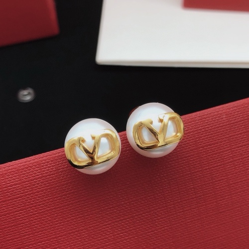 Replica Valentino Earrings For Women #1261667 $27.00 USD for Wholesale