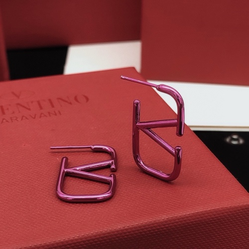 Replica Valentino Earrings For Women #1261702 $29.00 USD for Wholesale