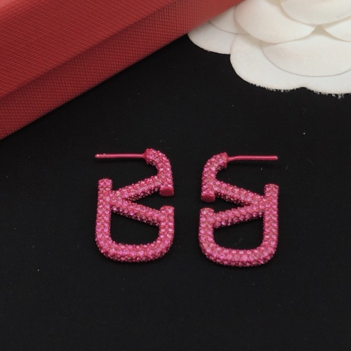 Replica Valentino Earrings For Women #1261704 $29.00 USD for Wholesale