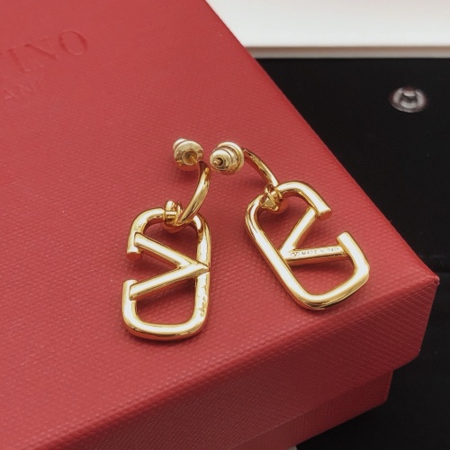 Replica Valentino Earrings For Women #1261718 $27.00 USD for Wholesale