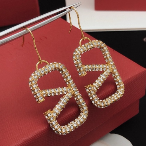 Replica Valentino Earrings For Women #1261725 $36.00 USD for Wholesale