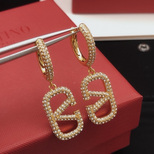 Replica Valentino Earrings For Women #1261726 $36.00 USD for Wholesale