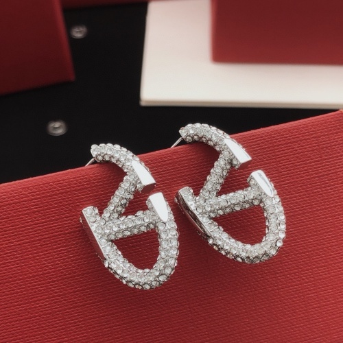 Replica Valentino Earrings For Women #1261731 $34.00 USD for Wholesale