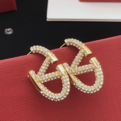 Replica Valentino Earrings For Women #1261732 $34.00 USD for Wholesale