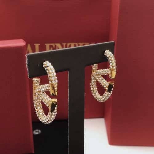 Replica Valentino Earrings For Women #1261732 $34.00 USD for Wholesale