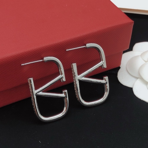 Replica Valentino Earrings For Women #1261735 $32.00 USD for Wholesale