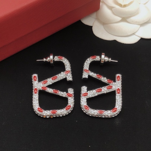 Replica Valentino Earrings For Women #1261743 $36.00 USD for Wholesale