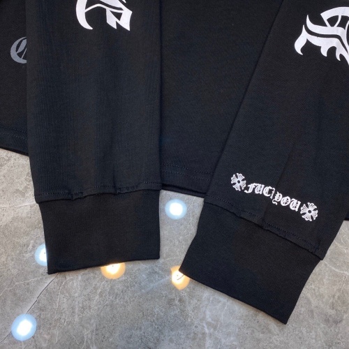 Replica Chrome Hearts T-Shirts Long Sleeved For Unisex #1261748 $36.00 USD for Wholesale