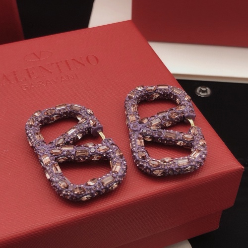 Replica Valentino Earrings For Women #1261749 $48.00 USD for Wholesale