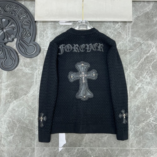 Replica Chrome Hearts Sweater Long Sleeved For Unisex #1261790 $60.00 USD for Wholesale