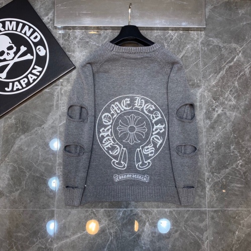 Replica Chrome Hearts Sweater Long Sleeved For Unisex #1261795 $52.00 USD for Wholesale