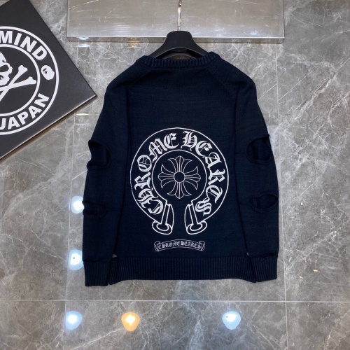 Replica Chrome Hearts Sweater Long Sleeved For Unisex #1261796 $52.00 USD for Wholesale