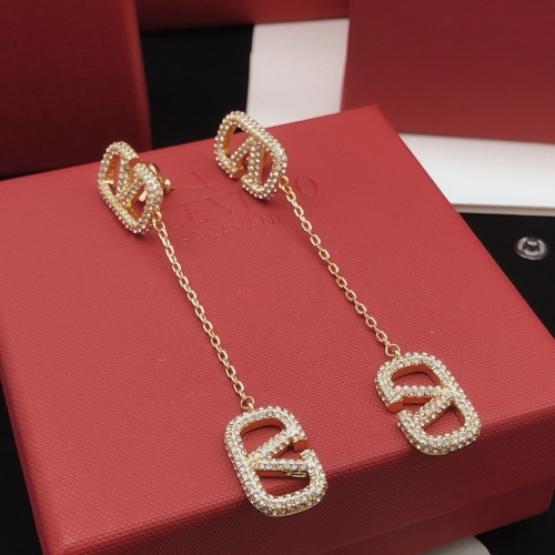 Replica Valentino Earrings For Women #1261872 $36.00 USD for Wholesale