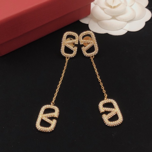 Replica Valentino Earrings For Women #1261872 $36.00 USD for Wholesale