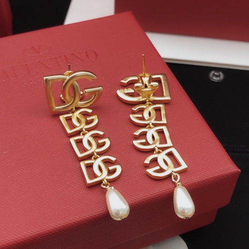 Replica Dolce & Gabbana D&G Earrings For Women #1261880 $32.00 USD for Wholesale