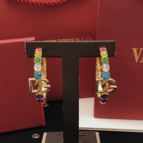 Replica Dolce & Gabbana D&G Earrings For Women #1261881 $32.00 USD for Wholesale