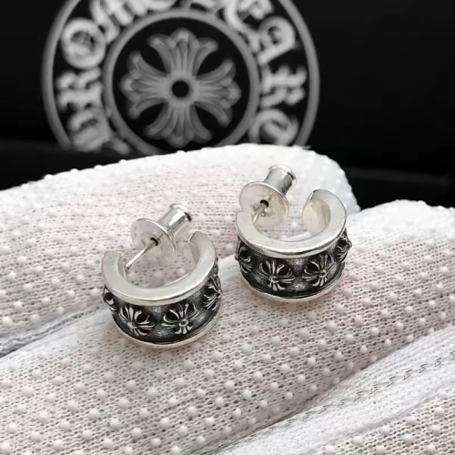 Replica Chrome Hearts Earrings For Women #1261992 $29.00 USD for Wholesale