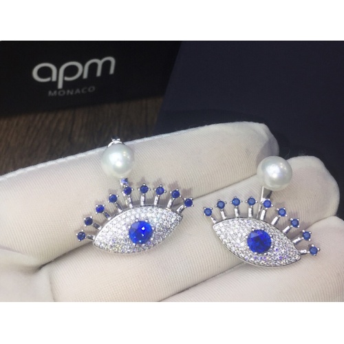 Replica Apm Monaco Earrings For Women #1262357 $25.00 USD for Wholesale