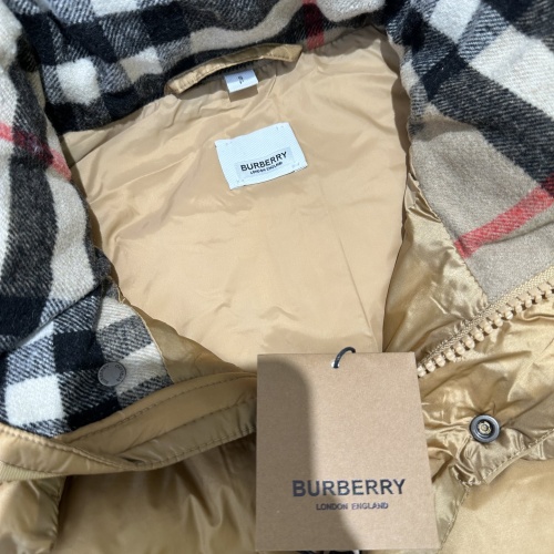 Replica Burberry Down Feather Coat Long Sleeved For Unisex #1262391 $239.67 USD for Wholesale