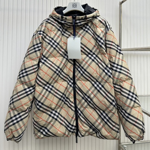 Burberry Down Feather Coat Long Sleeved For Unisex #1262396, $220.00 USD, [ITEM#1262396], Burberry Down Feather Coat