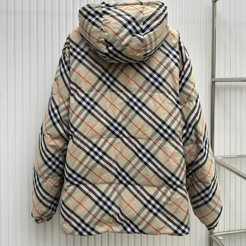 Replica Burberry Down Feather Coat Long Sleeved For Unisex #1262396 $220.00 USD for Wholesale