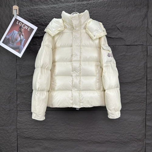 Moncler Down Feather Coat Long Sleeved For Unisex #1262650, $160.00 USD, [ITEM#1262650], Moncler Down Feather Coat