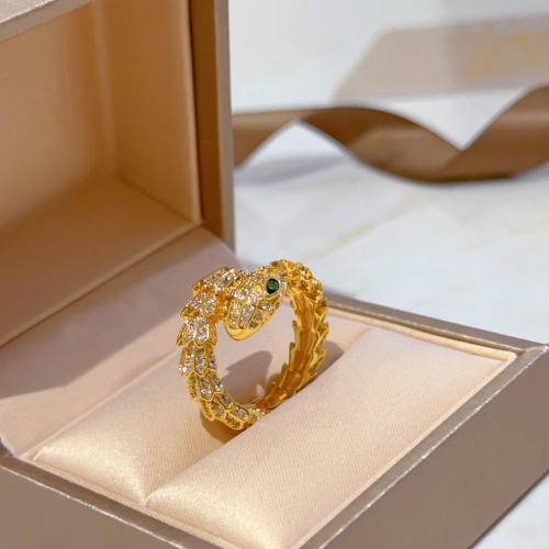 Replica Bvlgari Rings #1262778 $42.00 USD for Wholesale