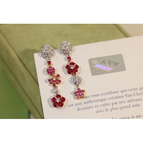 Replica Van Cleef & Arpels Earrings For Women #1262940 $39.00 USD for Wholesale