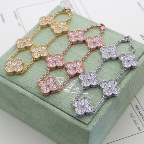 Replica Van Cleef & Arpels Bracelets For Women #1262948 $40.00 USD for Wholesale