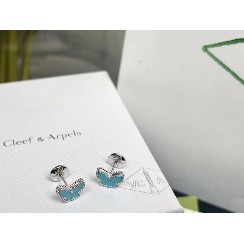 Replica Van Cleef & Arpels Earrings For Women #1262973 $40.00 USD for Wholesale