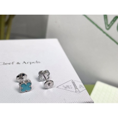 Replica Van Cleef & Arpels Earrings For Women #1262974 $42.00 USD for Wholesale