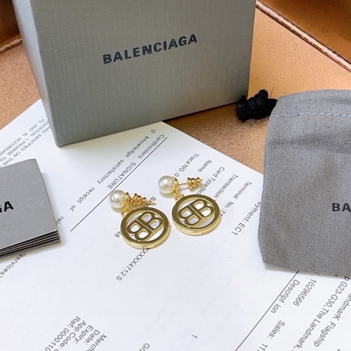 Replica Balenciaga Earrings For Women #1263074 $29.00 USD for Wholesale