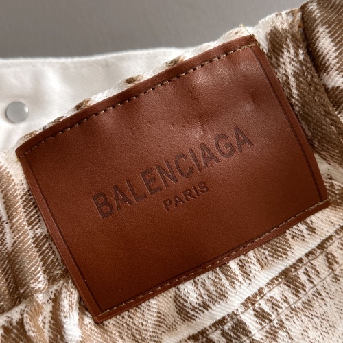 Replica Balenciaga Jeans For Men #1263087 $82.00 USD for Wholesale