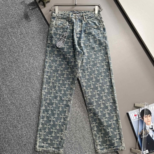 Chrome Hearts Jeans For Men #1263297, $82.00 USD, [ITEM#1263297], Chrome Hearts Jeans