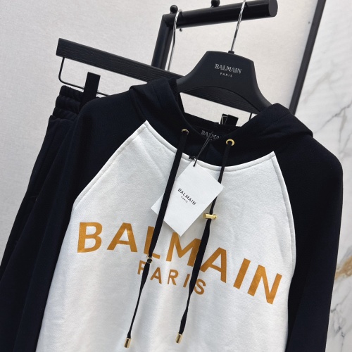 Replica Balmain Tracksuits Long Sleeved For Women #1263391 $108.00 USD for Wholesale