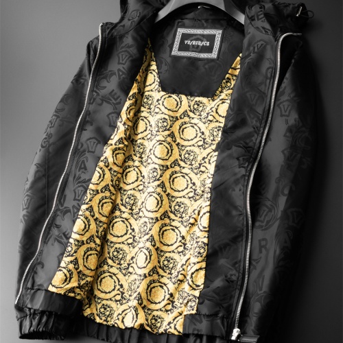 Replica Versace Jackets Long Sleeved For Men #1263417 $72.00 USD for Wholesale