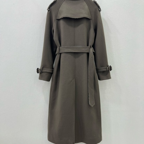 Replica Burberry Trench Coat Long Sleeved For Women #1263607 $225.00 USD for Wholesale