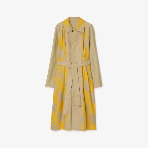 Burberry Trench Coat Long Sleeved For Unisex #1263633, $257.85 USD, [ITEM#1263633], Burberry Trench Coat