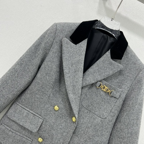 Replica Celine Jackets Long Sleeved For Women #1263651 $132.00 USD for Wholesale