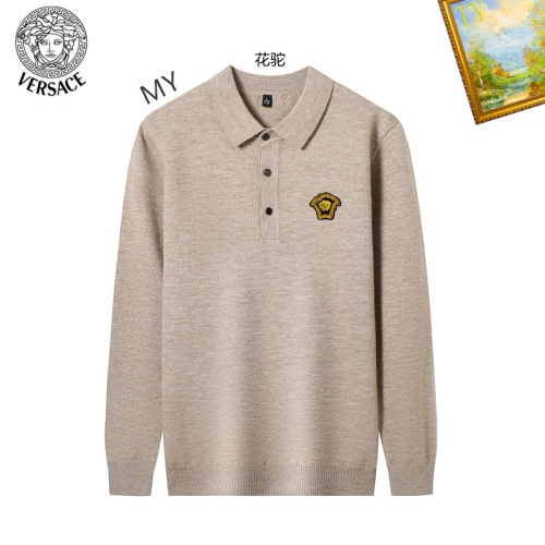 Versace Sweaters Long Sleeved For Men #1263888, $42.00 USD, [ITEM#1263888], Versace Sweaters