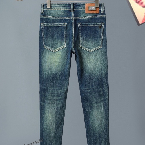 Replica Balenciaga Jeans For Men #1263913 $42.00 USD for Wholesale