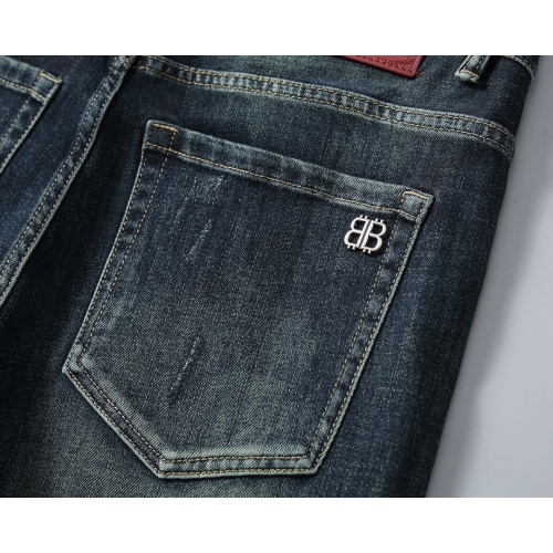 Replica Balenciaga Jeans For Men #1263914 $42.00 USD for Wholesale