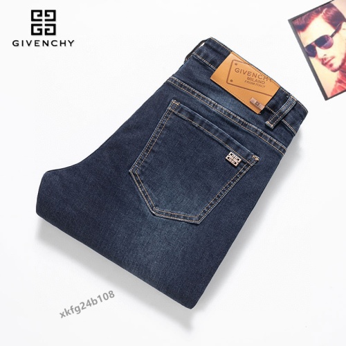 Replica Givenchy Jeans For Men #1263921 $42.00 USD for Wholesale