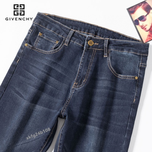 Replica Givenchy Jeans For Men #1263921 $42.00 USD for Wholesale